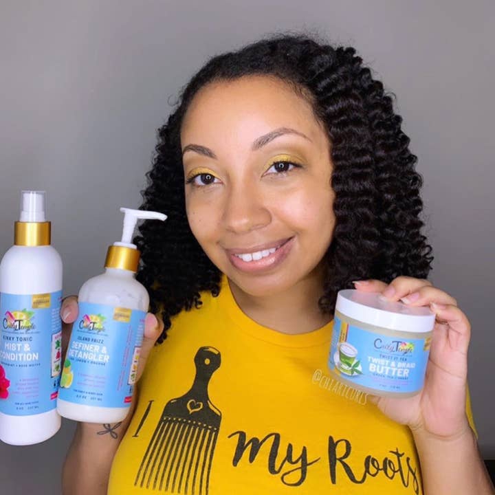 Curly Temple - Wholesale Hair Styling Gel/Mousse - Island Frizz Anti Frizz and Detangler