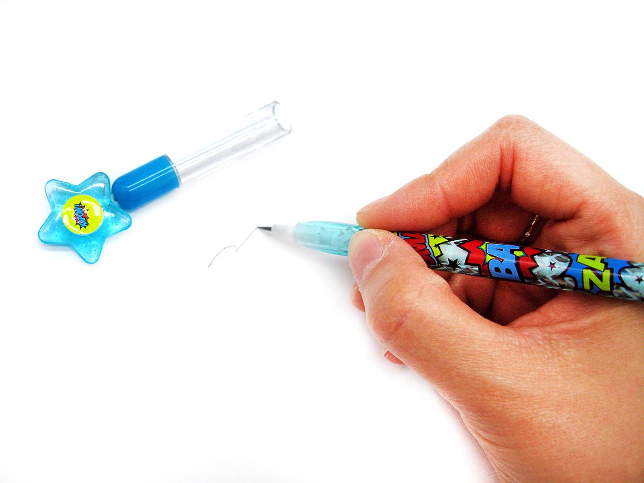 Tiny Mills - Venta al por mayor Lápices - 6 lápices multipunto de superhéroe4