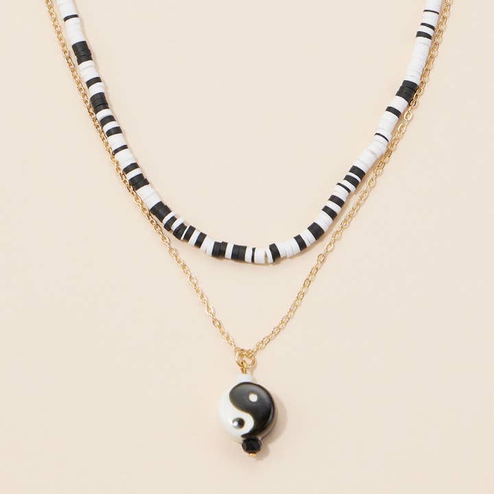 Lilla Haven - Venta al por mayor Collares con colgantes/abalorios - Collar con cuentas de goma en capas