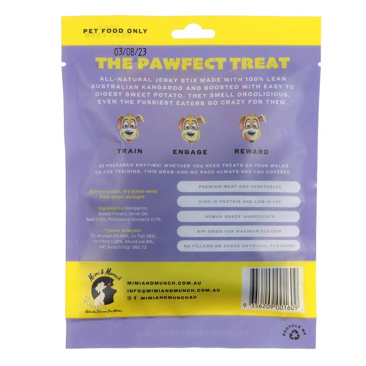 Mimi & Munch - Wholesale Pet treats – Dog - Mimi & Munch Snax Stix Natural Dog Jerky1
