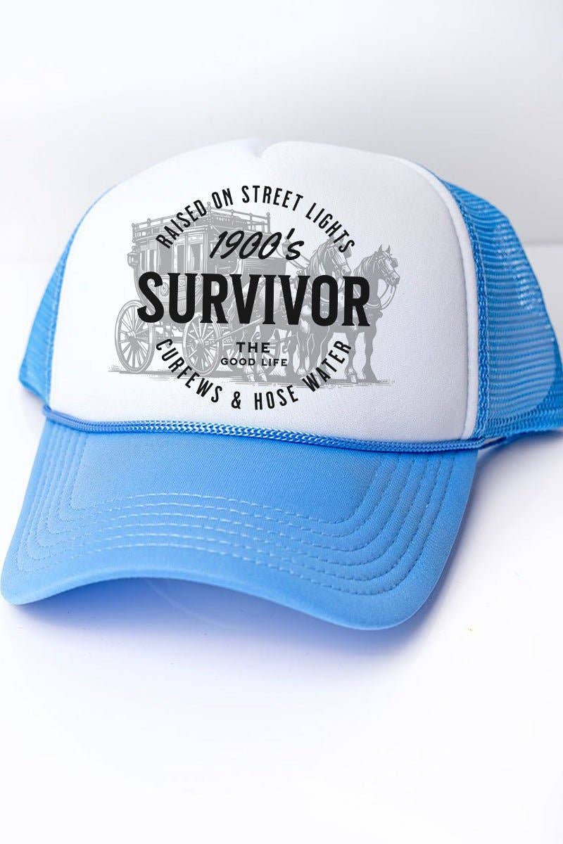 Wholesale Accessory Market - Wholesale Trucker Hat - Women's - Raised On Street Lights Foam Mesh Back Trucker Cap5