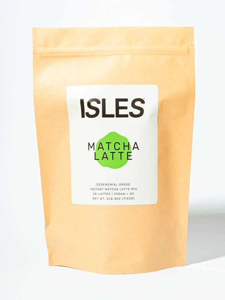 Matcha Latte Mix, 40oz for wholesale by ISLES