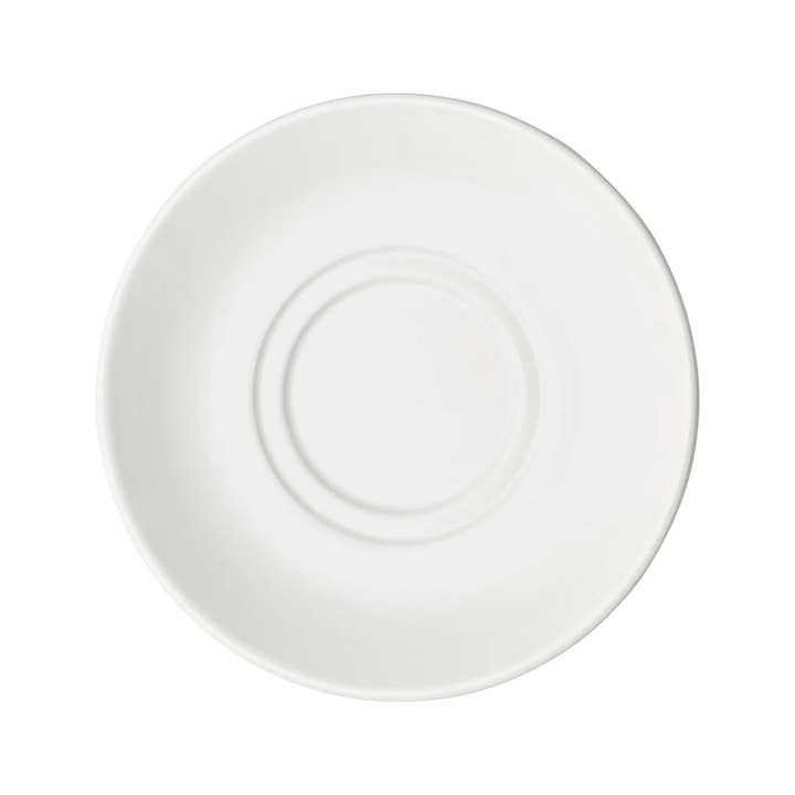 EcoQuality - Wholesale Saucer - BSC-4 to BSC-65RE, 4"–6-7/8", Birkhall White Porcelain Saucers2