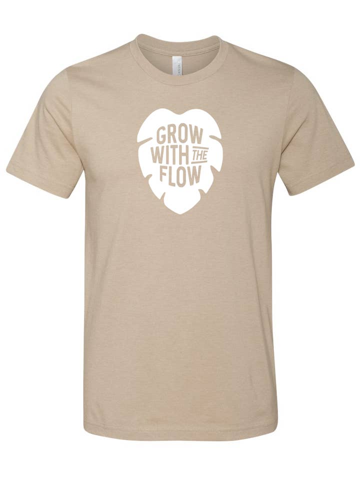 Grow with the Flow Unisex T-shirt for wholesale by Good Ink