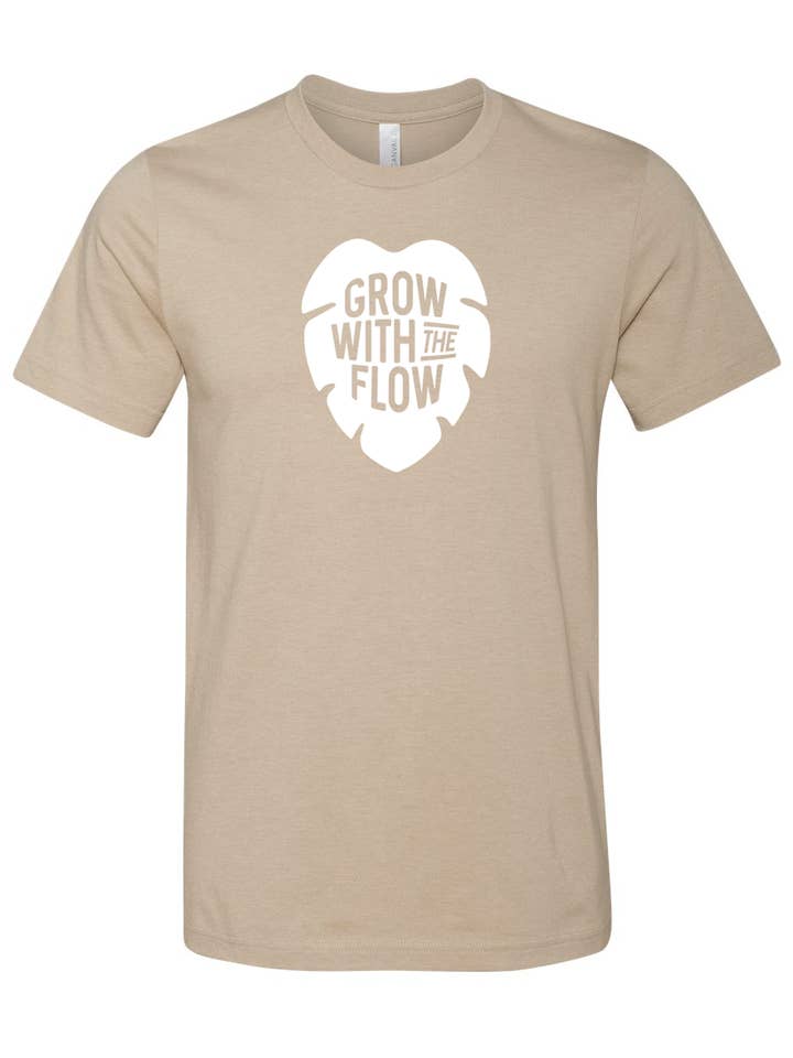 Grow with the Flow Unisex T-shirt for wholesale by Good Ink