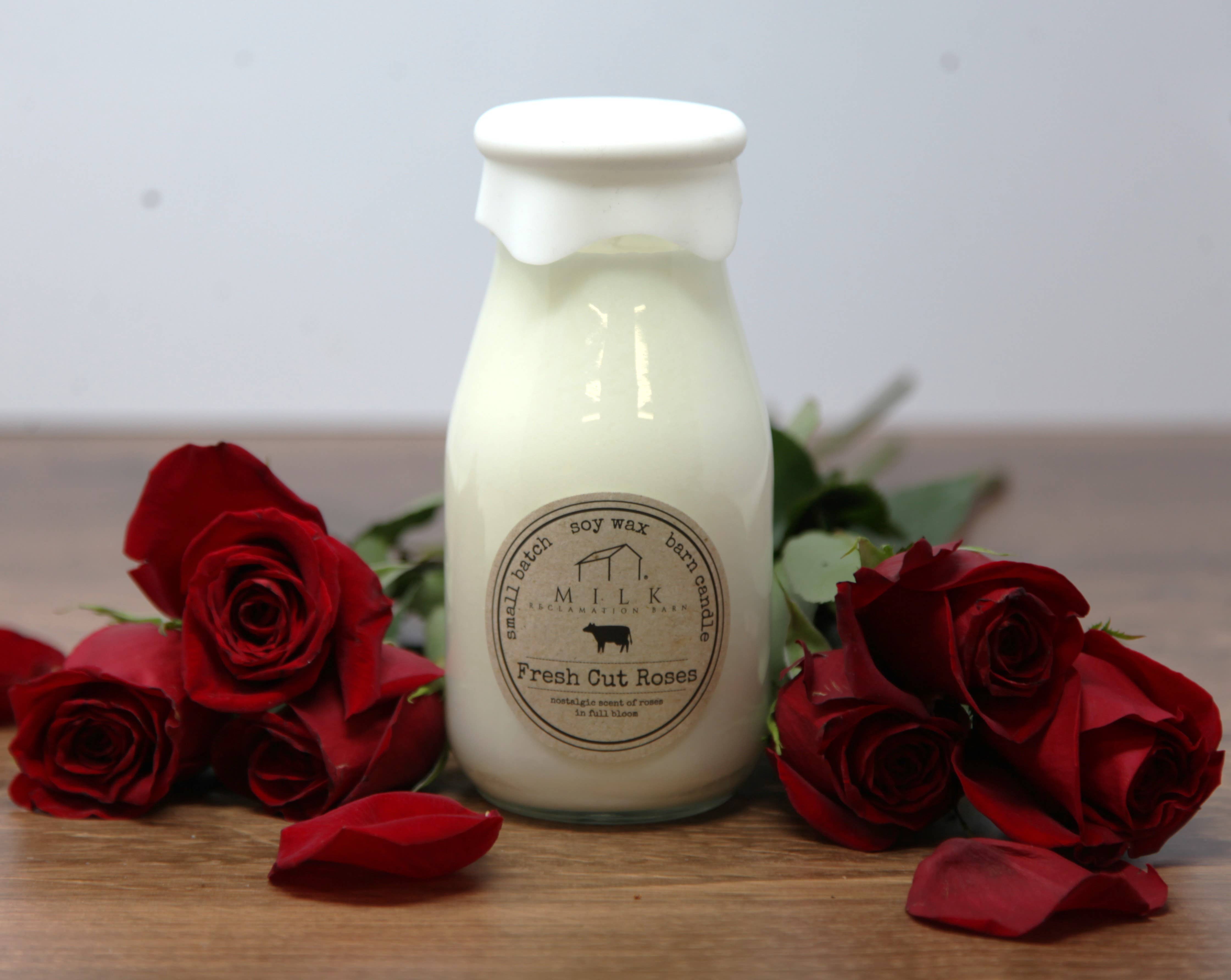 Milk Reclamation Barn - Wholesale Jar/Filled Candle - Milk Bottle Candle 13 oz18