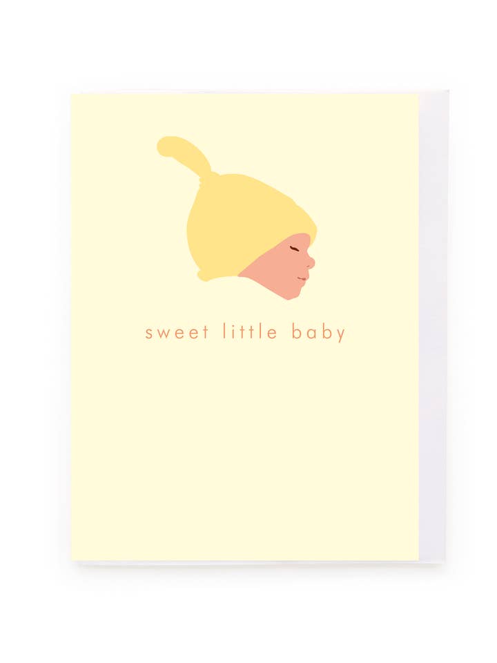 Nouvelle carte de vœux vierge pour bébé pour la vente par Noi Publishing