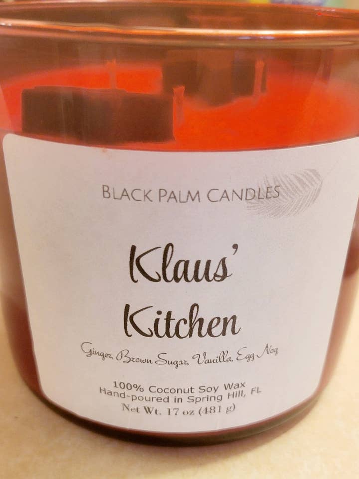 La Cocina de Klaus para venta al por mayor de Black Palm Candles