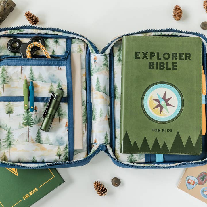 Ever, AJ - Wholesale Bible Cover - BOY Kid Bible Case Color-block, EXPLORER Bible Cover11