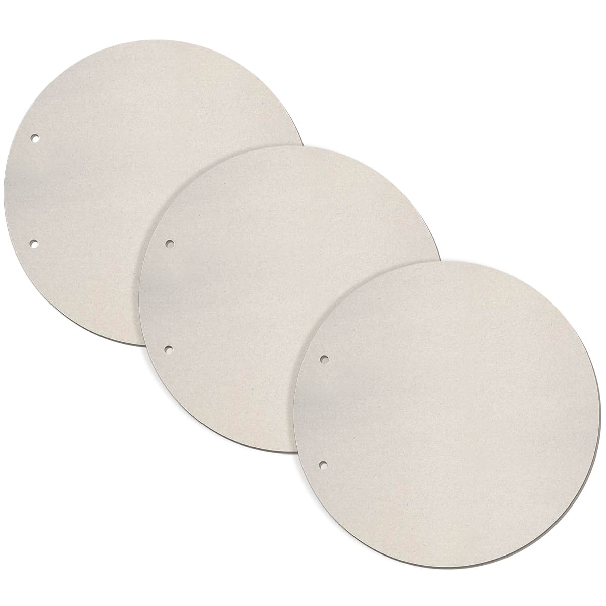 Ecstasy Crafts Distributing - Wholesale Craft Supplies - Ciao Bella Set 3 Round Shaped Cardboard Pages0