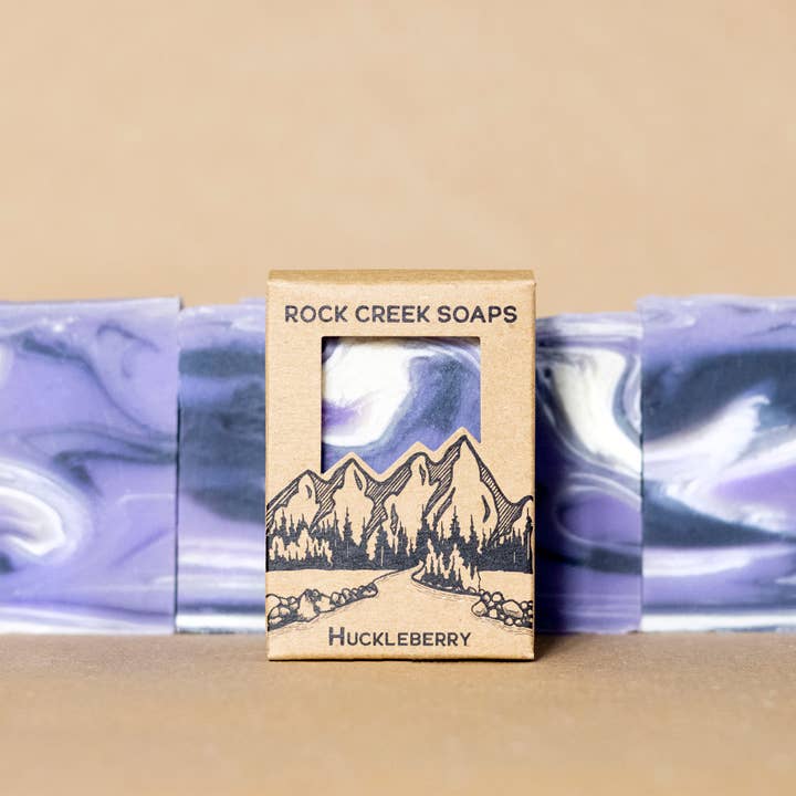 Rock Creek Soaps - Wholesale Bar Soap - Huckleberry Bar Soap