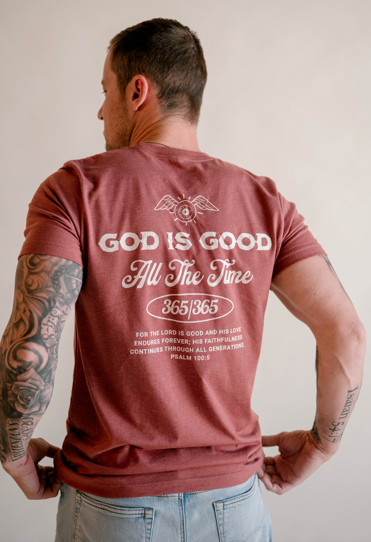 Dear Heart – wholesale T-shirts med screentryck – Herr – Gud är god T-shirt - Herrar | Kristet T-shirt3