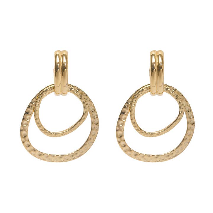 Boucles d'oreilles pendantes Grace - Or pour la vente par L'Atelier Emma & Chloé