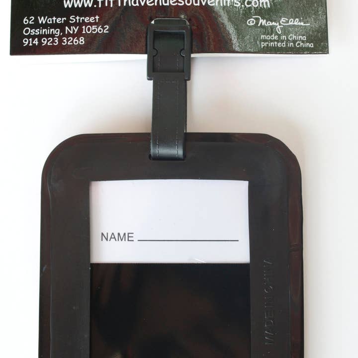 Mary Ellis - Wholesale Luggage Tag - Empire State Luggage Tag | New York Gift | New York Souvenir2