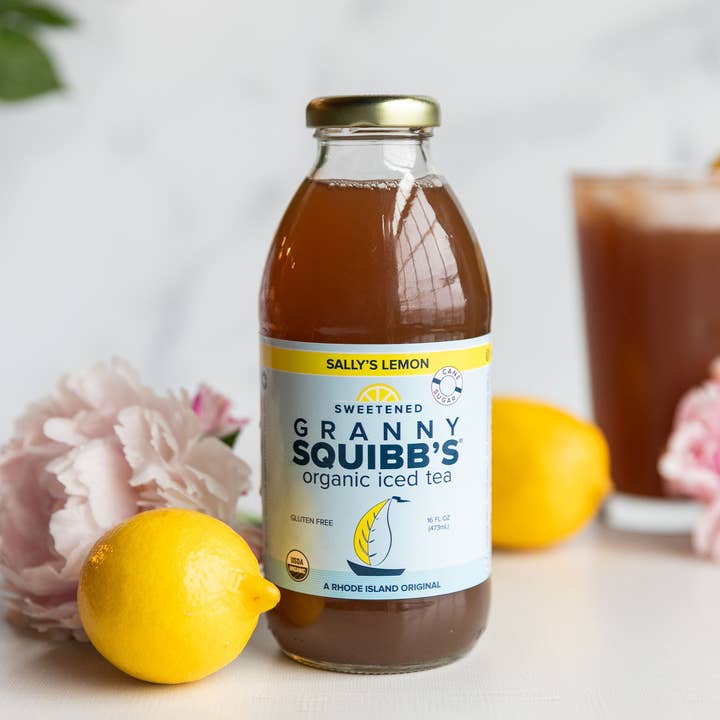 Iced Tea - Sally's Lemon Sweetened Organic and other Purchase Wholesale iced tea. Free Returns & Net 60 Terms on Faire trending on Faire.