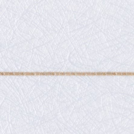 Long Palline chain necklace in gold, 1.2mm wide, 18 inch for wholesale by S&A Fashions