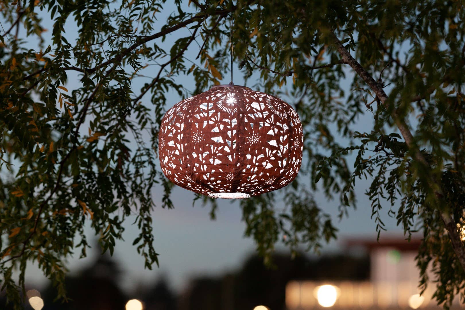 Allsop Home & Garden - Wholesale Outdoor/Lawn Light - Stella Square Sunflower 11" Solar Lantern - Clay19