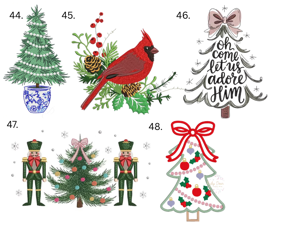 Shop 38652 - Venta al por mayor Material para bordado/punto de cruz - Fajín de Lino con Guirnalda - Bordado9