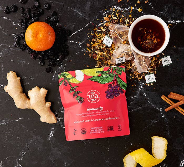 The Tea Spot - Wholesale Health/Detox Tea - Immunity, Organic Herbal Tea -15 sachets each2