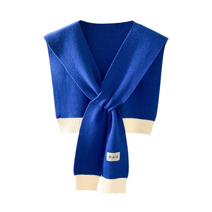 VividLux - Wholesale Wrap - Women's - Cozy Colorblock Knit Shawl4