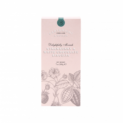 Cartwright & Butler – wholesale Biscuit – C&B Strawberry & White Choc Biscuits in Carton1