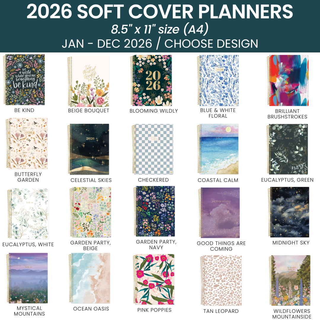bloom daily planners - Wholesale Planner - 2026 Soft Cover Planner - 8.5" x 11" size20