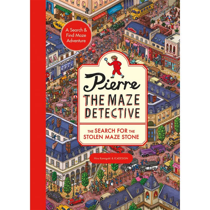 Chronicle Books - Wholesale Coloring & Activity Book - Kids & Baby - Pierre the Maze Detective: The Search for the Stolen Maze Stone