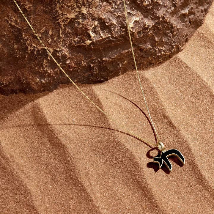 Collana Vital Creed Chai Black Onyx per la vendita all'ingrosso da parte di Karma And Luck