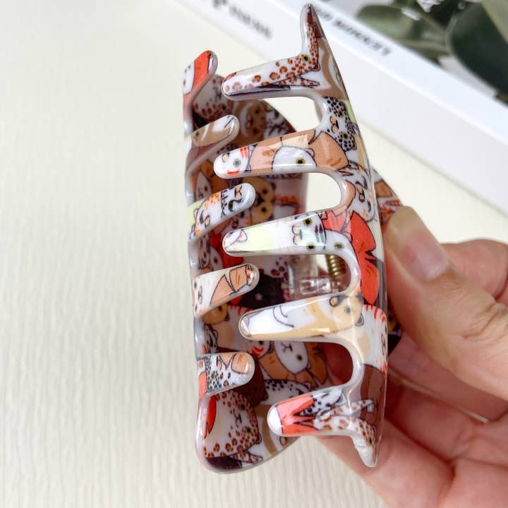 mildstyles - Wholesale Hair Clip - Women's - Cute Cartoon Cat Hair Claw Clip6