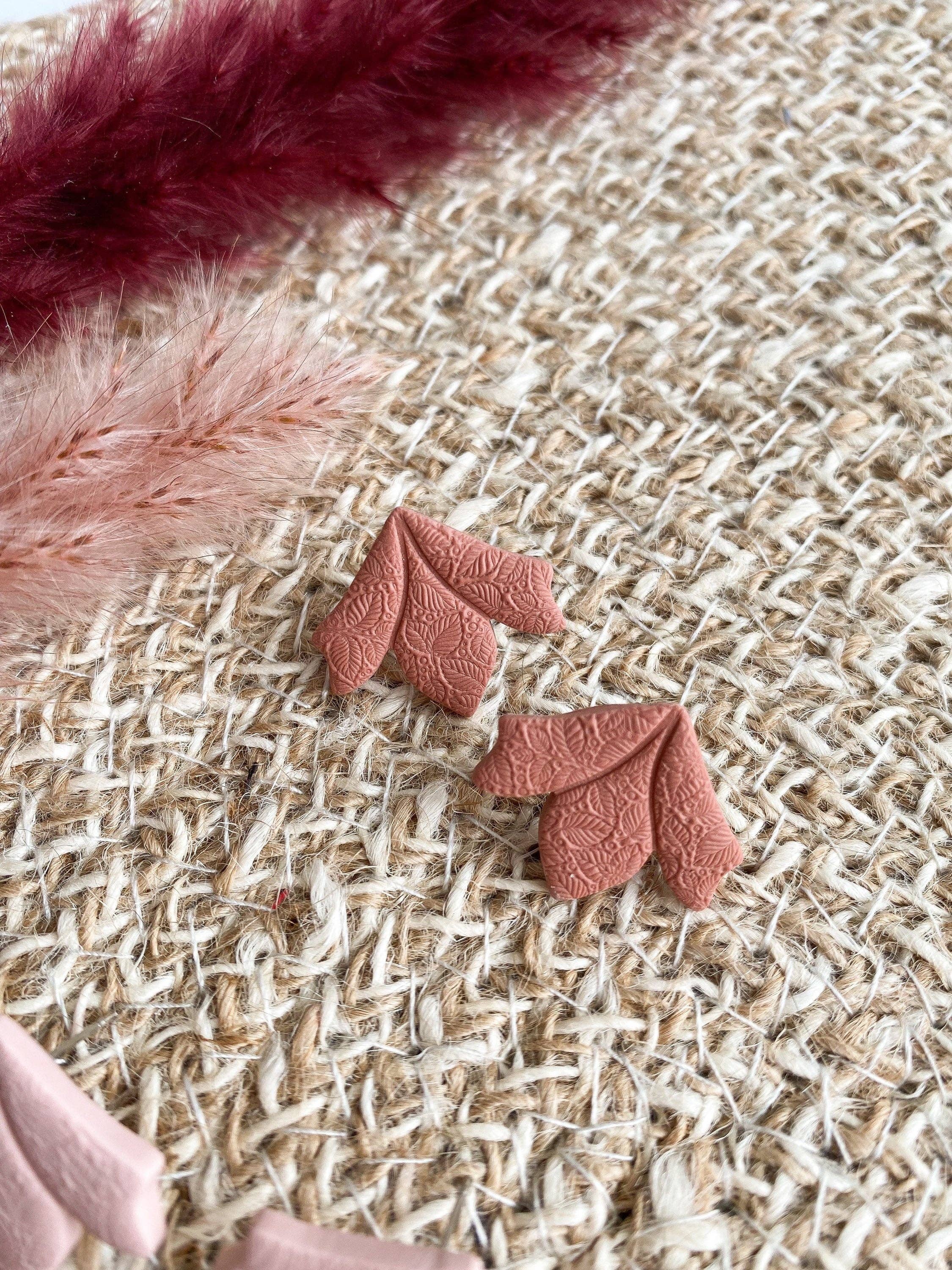 Clay by Day Designs - Wholesale Stud/Post Earrings - Textured Studs4