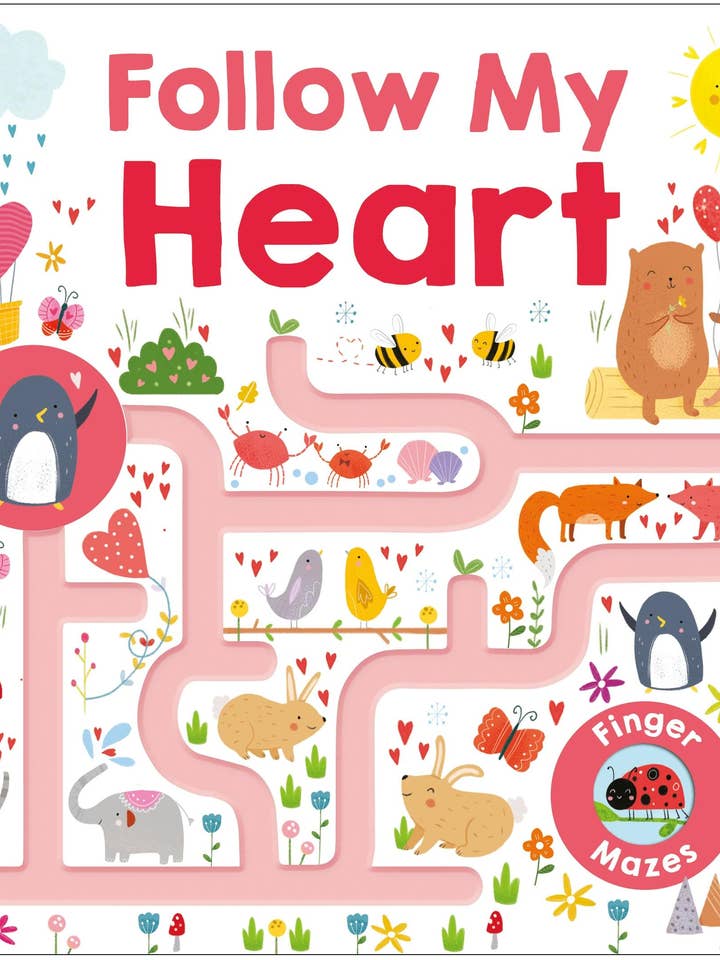 Maze Book: Follow My Heart: for wholesale by Macmillan Publishers