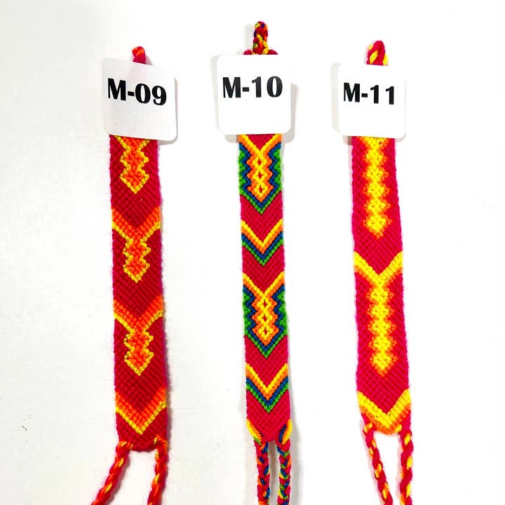 Colorful 4U – Großhandel Gewebtes/geflochtenes Armband – Neuheiten | Bunte Freundschaftsbänder (XS-L)15