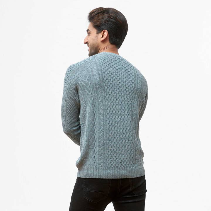 Oliver Charles - Wholesale Knit Sweater - Women's - 100% Yak Wool Cable Knit13