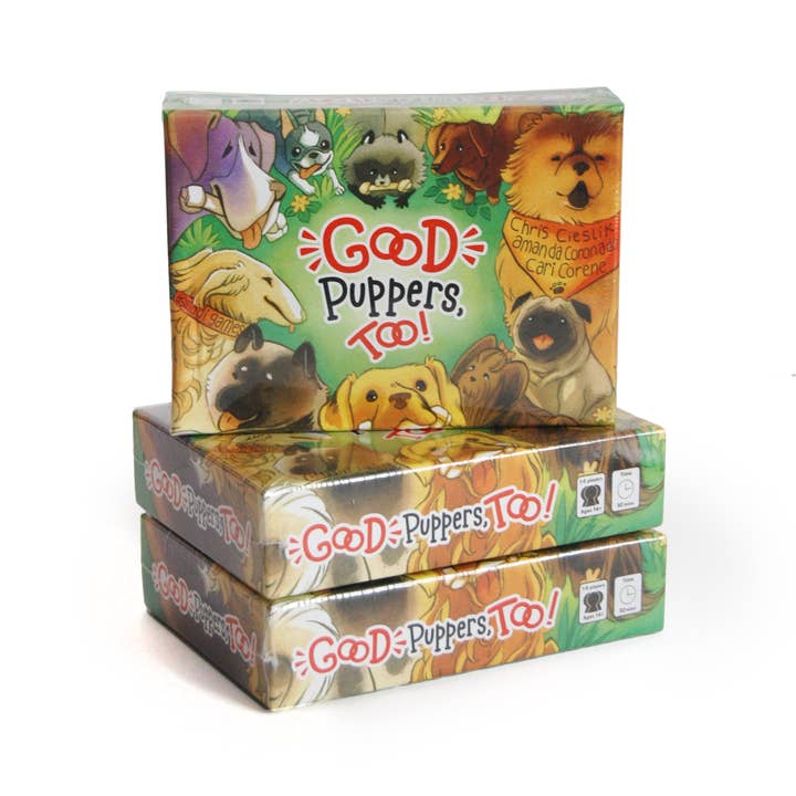 Bon Toutous, Trop Jeu de Cartes pour la vente par Floral Frolic