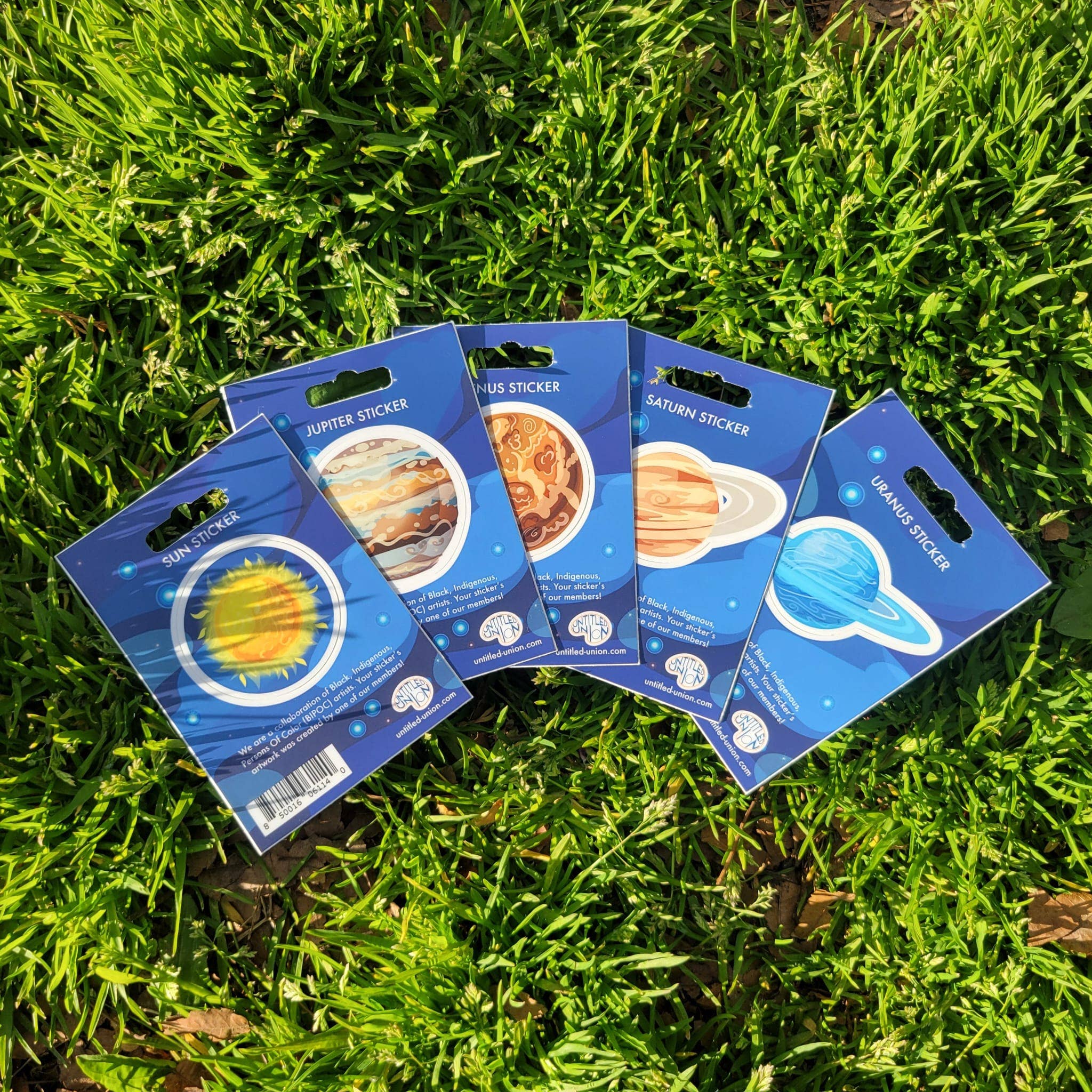 Untitled Union - Wholesale Sticker - Saturn Planet Vinyl Sticker1