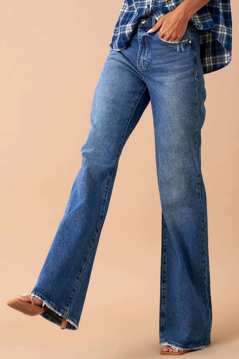 Insane Gene USA - Wholesale Jeans - Women's - High Rise Relaxed Boot Cut Denim8