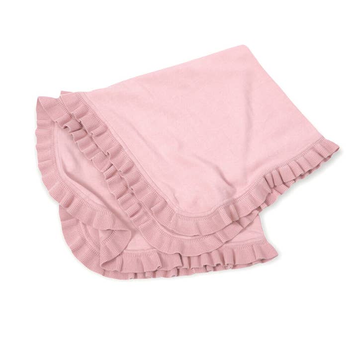 Viverano Organics - Wholesale Bedding Blanket - Kids & Baby - Milan Pastel Baby Blanket Sweater Knit (Organic Cotton)