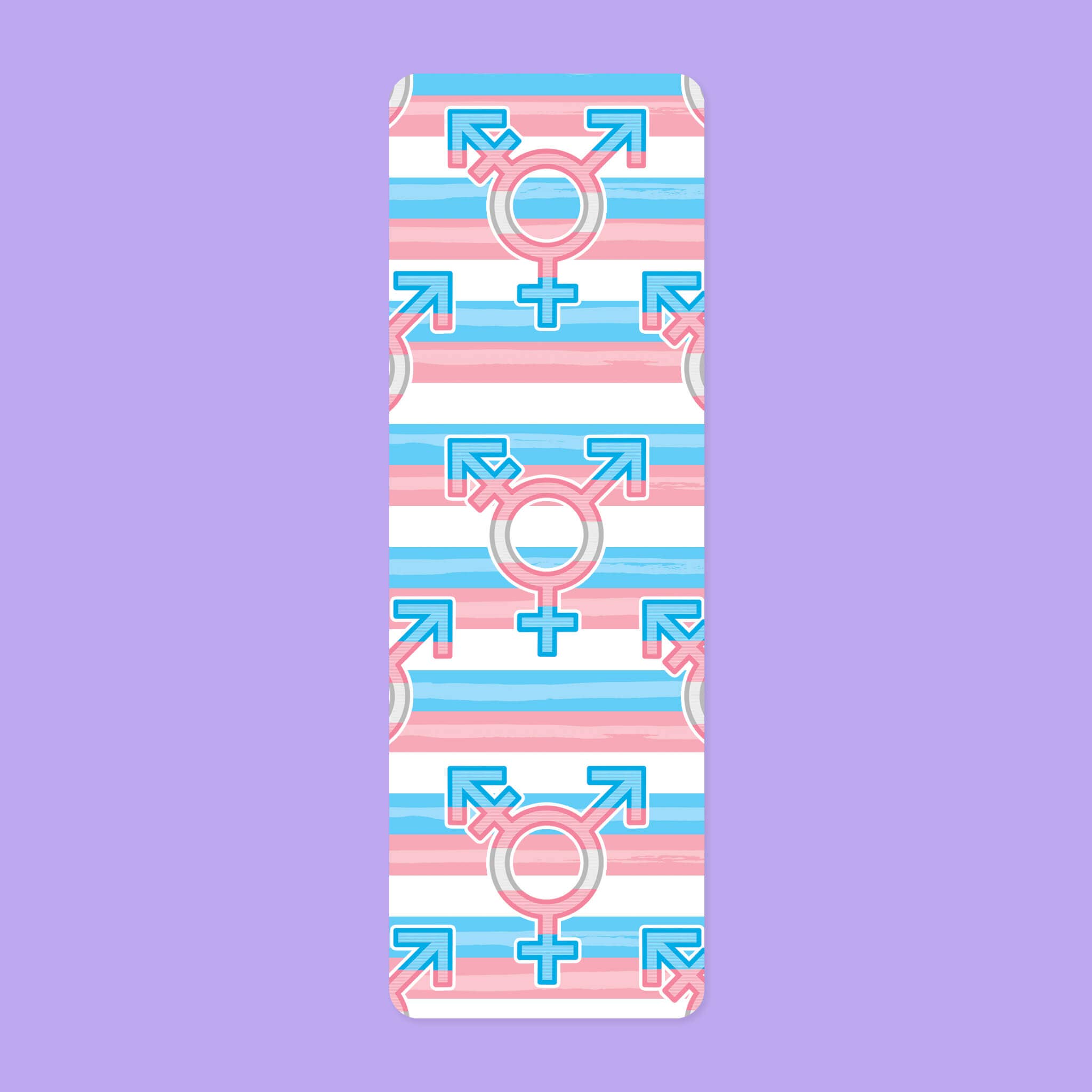 That Queer Card Co - Wholesale Bookmark - Transgender Symbol | LGBTQ+ Trans Bookish Pride Bookmark1