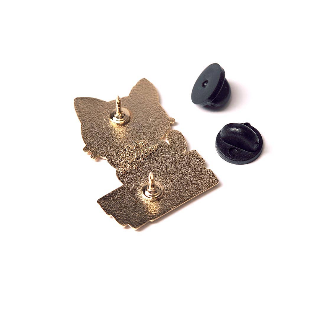 Flair Fighter - Vendita all'ingrosso Spilla da bavero - Spilla smaltata Bad Luck Club Black Cat, regalo per la festa del papà4