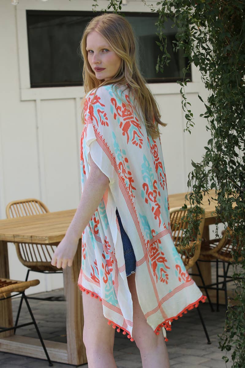 ANGIE - Vendita all'ingrosso Kimono - Donna - X2W48-BR962