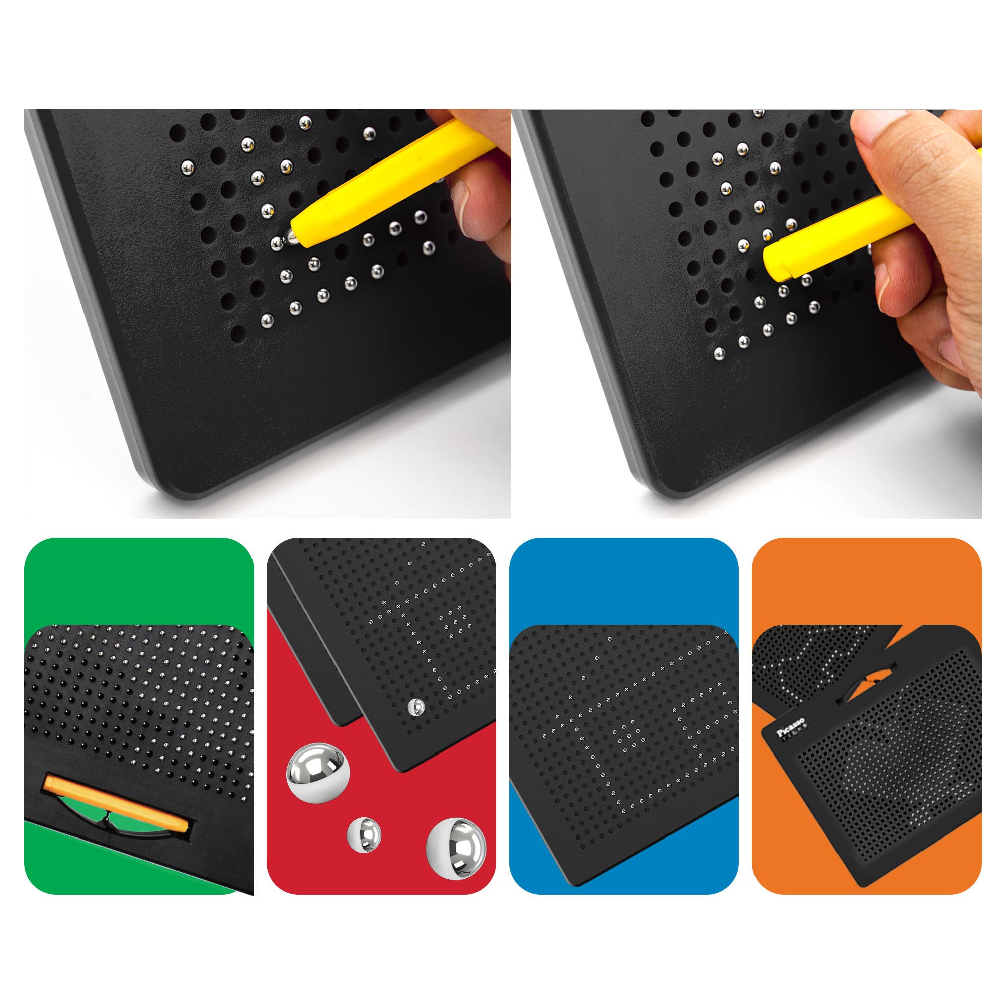 PicassoTiles - Wholesale Drawing Board - Kids & Baby - PicassoTiles Double-Sided Magnetic Drawing Tablet Pad7