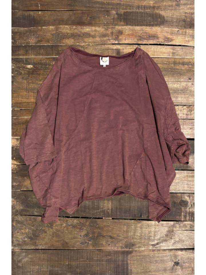 Be Free Top - Vintage Sangria for wholesale by Jaded Gypsy