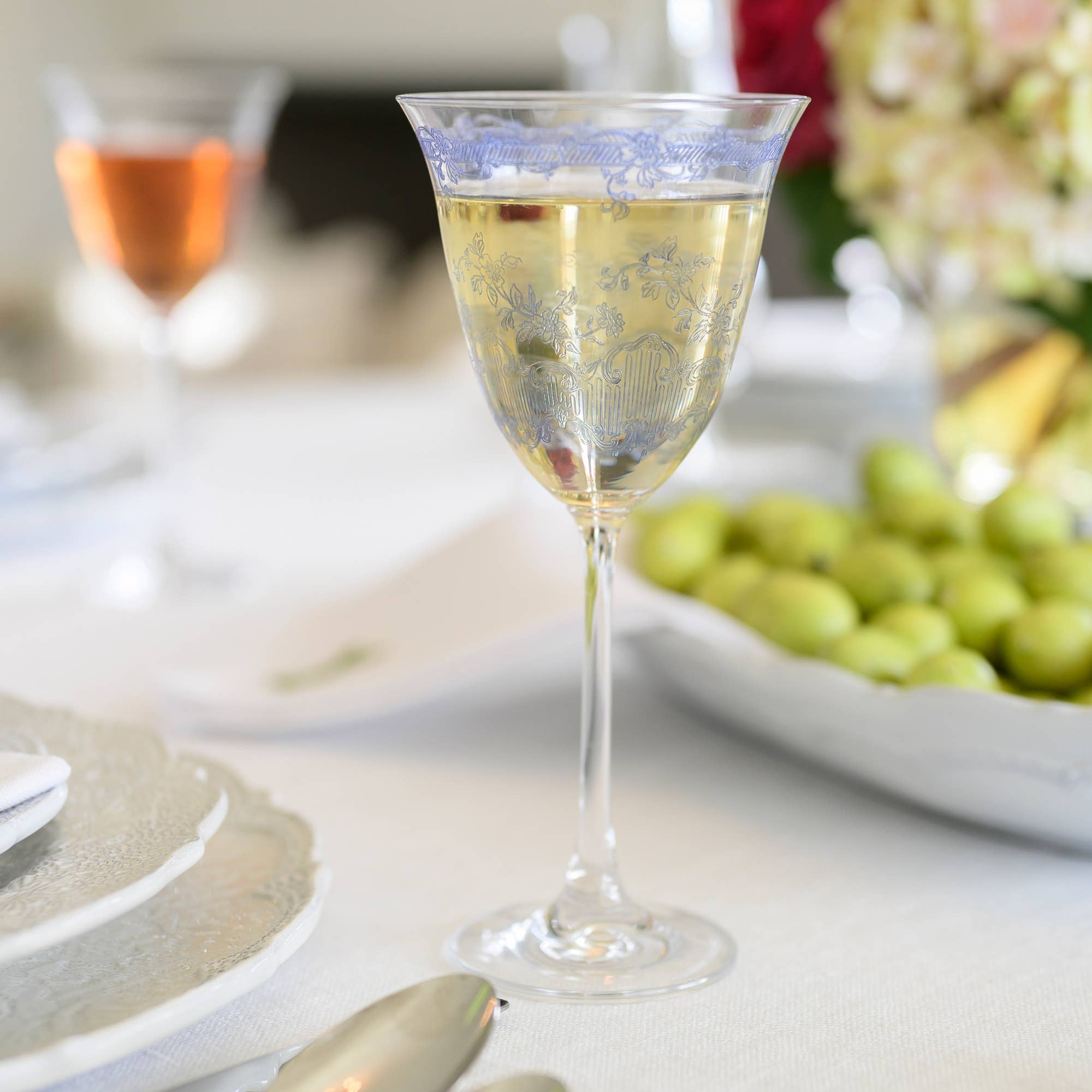 Arte Italica & Crown Linen Designs - Wholesale Wine Glass - Giardino Wine Glass14