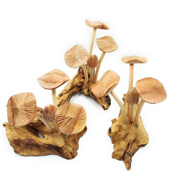 OTOP USA - Wholesale Decorative Tabletop Object - Pleated Mushroom Small2