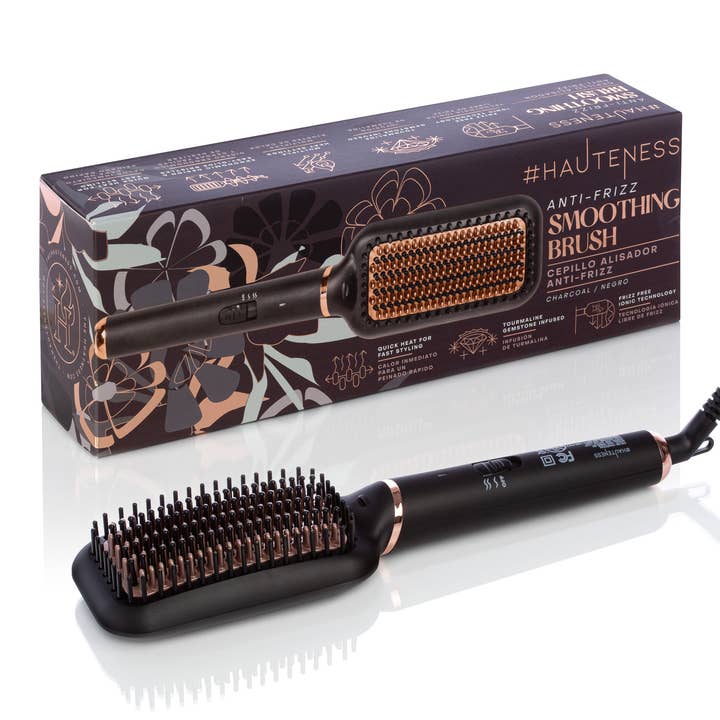 Glister - Wholesale Straightener/Flat Iron - Anti-Frizz Smoothing Brush