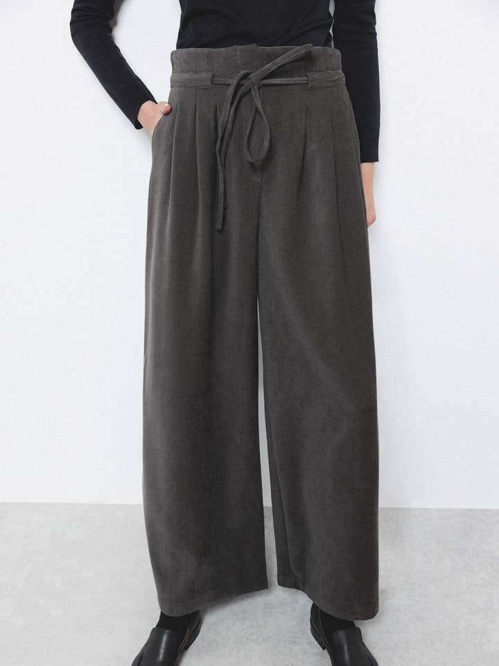 Pleated Trousers (409169-19) for wholesale by Lanidor