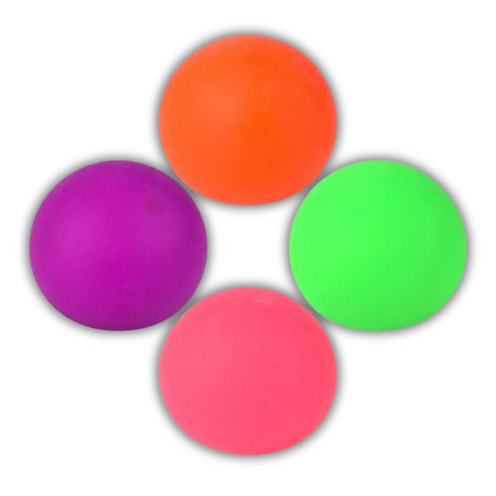 Marshmallow Neon Quetschball 2,5″ – Sortiert für den Großhandel von Toyarina