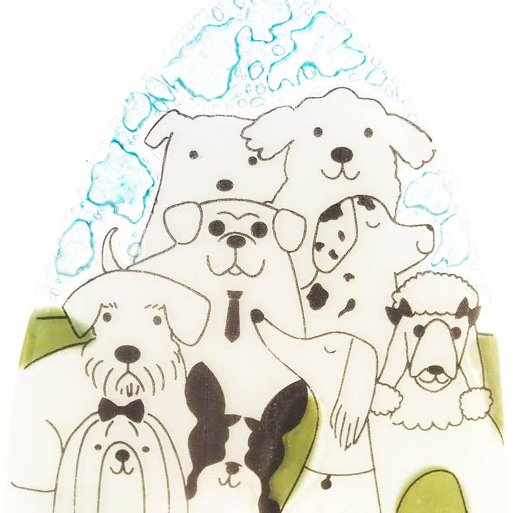 Pack Of Dogs Plotting Nightlight / Night Light for wholesale by Pampeana