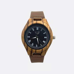 Wood Watch w/Genuine Wood - the "Harbor" for wholesale by Oliver and the Sea