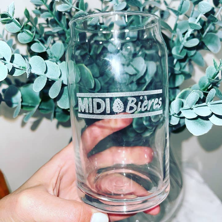 Acential Drinkware - Wholesale Drinking Glass/Cup - Custom Can Glass, Custom Glassware